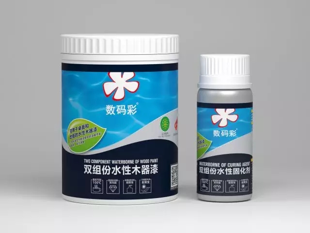 數(shù)碼彩雙組份水性木器漆，讓家具表面一抹即凈