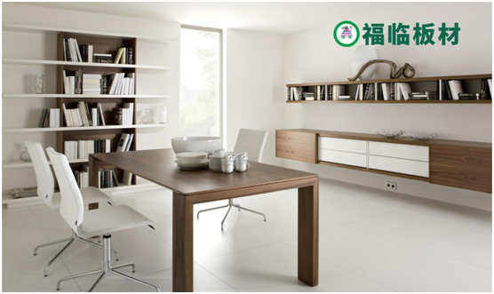 福臨板材定制格調(diào)書柜，滋養(yǎng)“書香女人”很有妙招