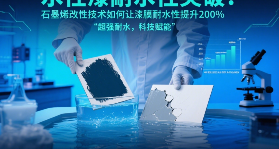 水性漆知名品牌耐水性突破：石墨烯改性技術如何讓漆膜耐水性提升200%?