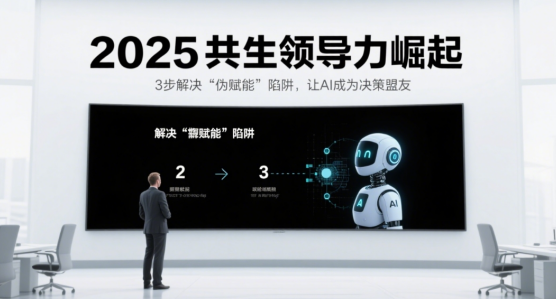 2025共生領(lǐng)導(dǎo)力崛起：3步解決“偽賦能”陷阱，讓AI成為決策盟友