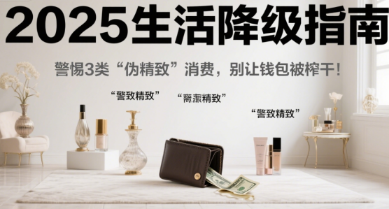 2025生活降級(jí)指南：警惕3類“偽精致”消費(fèi)，別讓錢包被榨干!