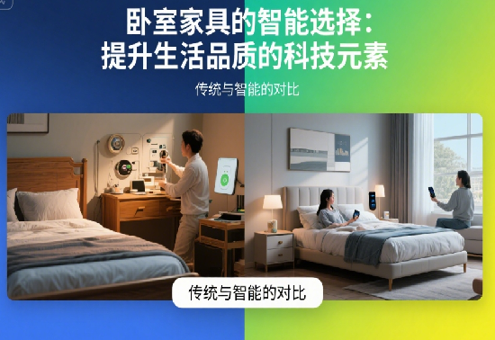 臥室家具的智能選擇：提升生活品質的科技元素