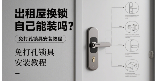 出租屋換鎖自己能裝嗎?免打孔鎖具十大品牌安裝教程