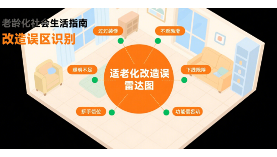 老齡化社會生活指南：避開適老化改造誤區(qū)，降低跌倒風(fēng)險