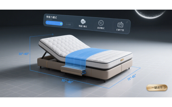 智能調(diào)節(jié)床墊，開啟舒適睡眠新高度