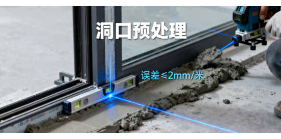 鋁合金門窗安裝工藝：確保氣密性的3個(gè)核心步驟